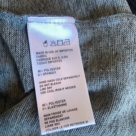 Silence and noise blue cold shoulder top XS - Picture 7 of 8